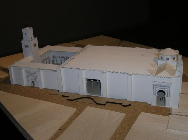 Maqueta de la Mezquita Mayor de Tudela (fuente: www.navarra.es)